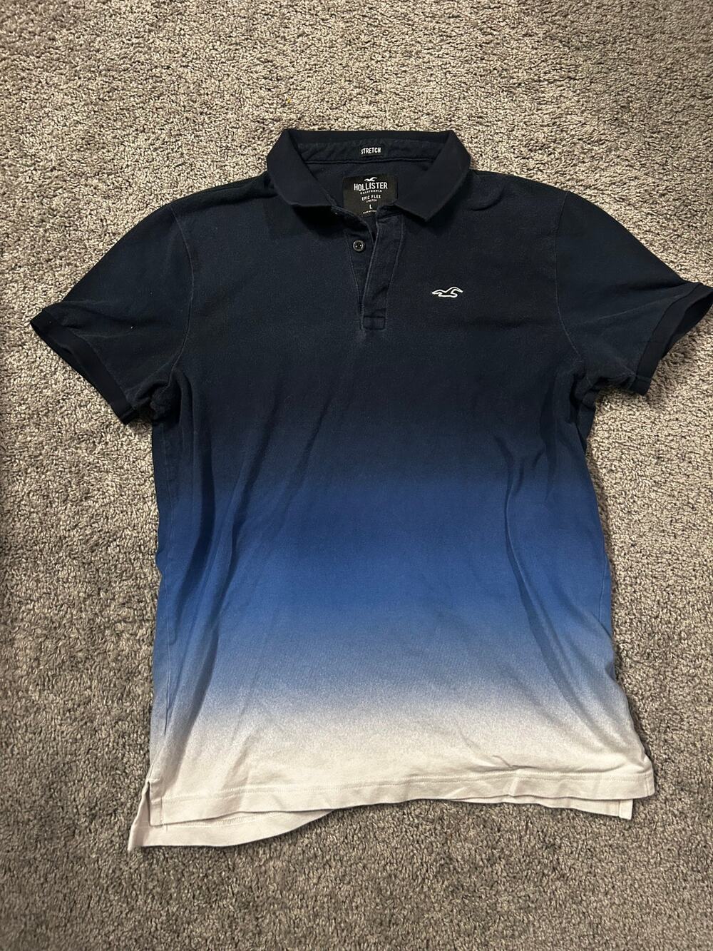 Hollister Epic Flex Polo Shirt Mens